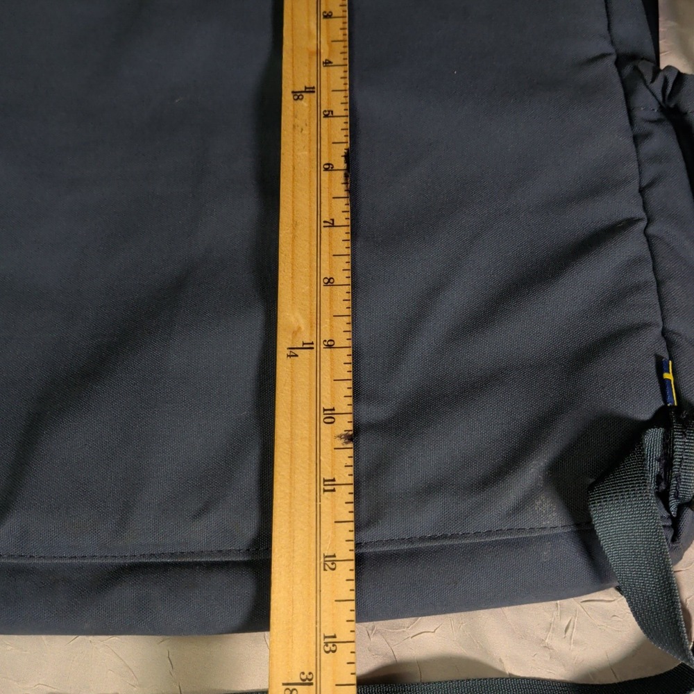 Fjallraven Foldsack No.2 Messenger Bag Cross Body Blue G-1000 Travel Work - Picture 11 of 13